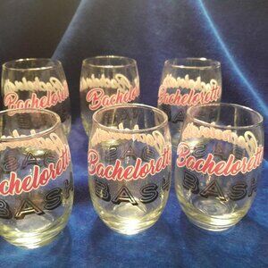 6 Bachelorette Bash Glasses